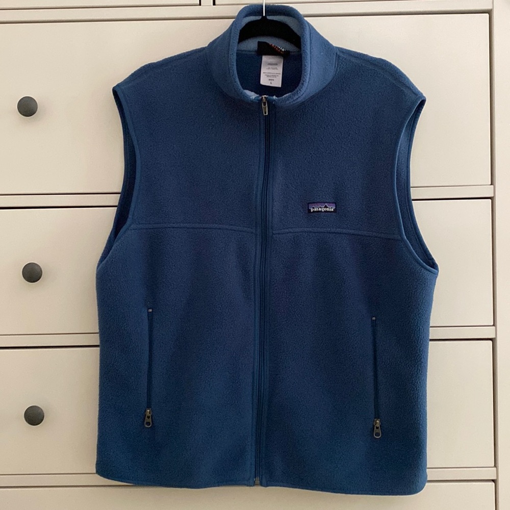 Patagonia | Men’s Vintage Synchilla Full Zip Fleece Vest | Size L